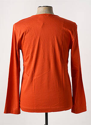 T-shirt coupe cintrée manches longues orange HOM homme