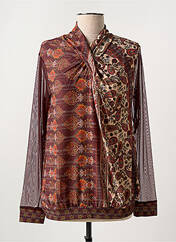 Blouse orange DESIGUAL pour femme seconde vue