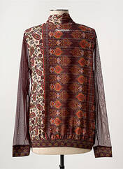 Blouse orange DESIGUAL pour femme seconde vue