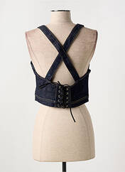 Top bleu DUA LIPA X PEPE JEANS pour femme seconde vue