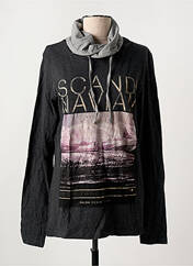 T-shirt gris SALSA pour femme seconde vue