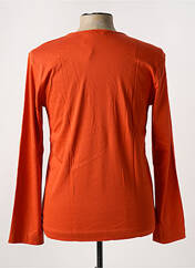 T-shirt orange HOM pour homme seconde vue