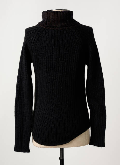 Pull col roulé noir SALSA femme