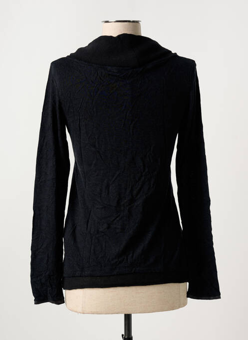 Pull col roulé noir SALSA pour femme