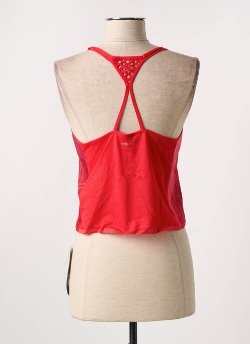 Débardeur rouge ADIDAS pour femme