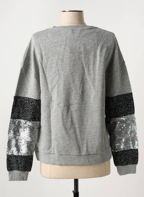 Sweat-shirt gris SALSA pour femme