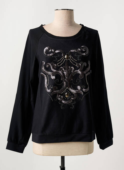 Sweat-shirt noir SALSA pour femme