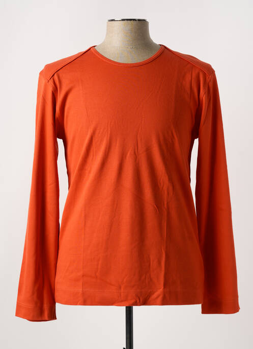 T-shirt orange HOM pour homme