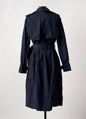 Trench tissage popeline sans capuche bleu SALSA femme