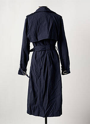 Trench tissage popeline sans capuche bleu SALSA femme
