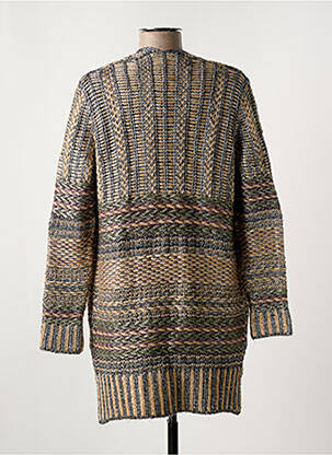 Gilet manches longues stretch gris DESIGUAL femme