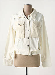 Veste casual poches beige DESIGUAL femme