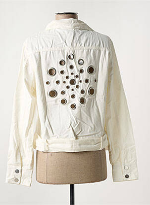 Veste casual poches beige DESIGUAL femme