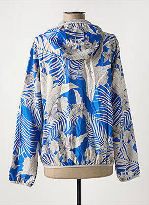 Coupe-vent finition intérieure doublée a capuche bleu GUESS femme