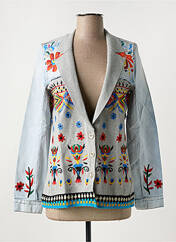 Blazer bleu DESIGUAL pour femme seconde vue