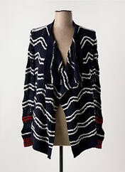 Gilet manches longues bleu DESIGUAL pour femme seconde vue