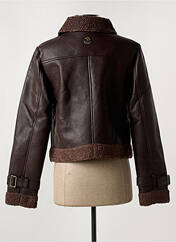 Veste simili cuir marron SALSA pour femme seconde vue
