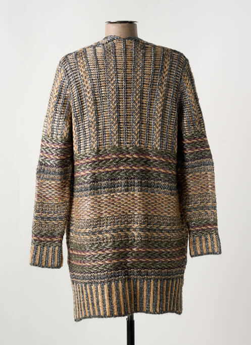 Gilet manches longues gris DESIGUAL pour femme