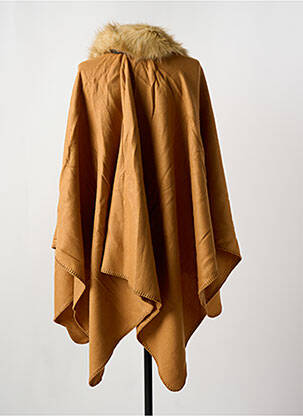 Poncho col v beige SALSA femme