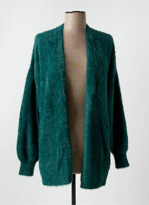 Gilet manches longues stretch vert GARCIA femme