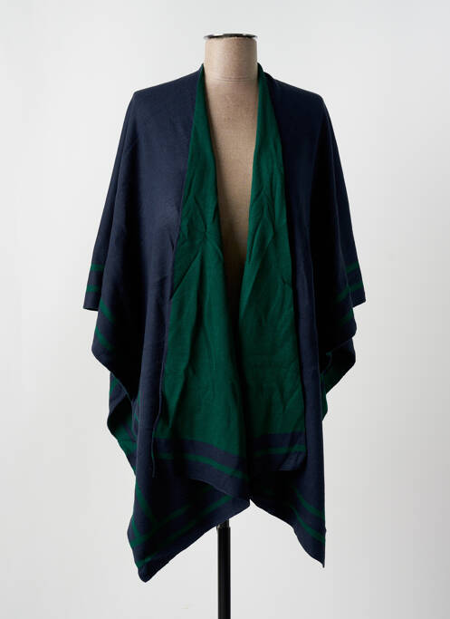 Poncho bleu GARCIA pour femme