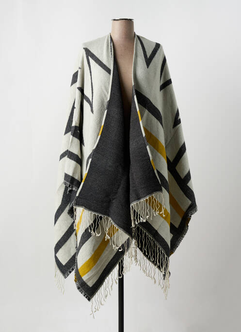 Poncho gris SALSA pour femme