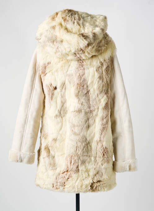 Manteau long a capuche a capuche beige SALSA femme