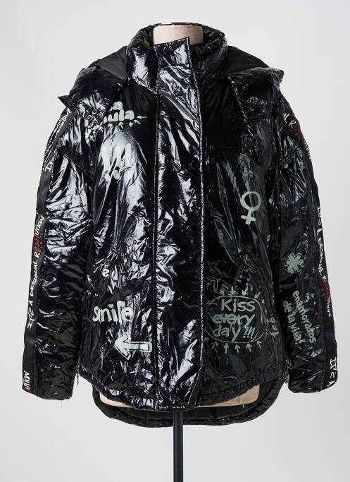 Doudoune noir DESIGUAL pour femme