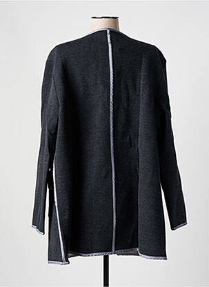Veste casual col tailleur gris EVANNA femme
