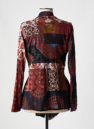 Veste casual coupe cintrée marron DESIGUAL femme