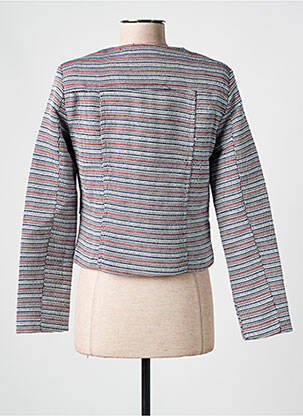 Veste casual col rond bleu SALSA femme