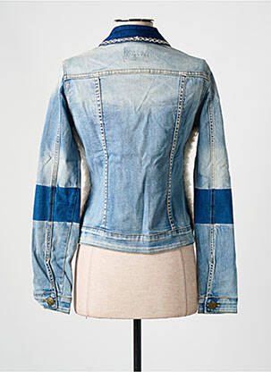 Veste casual coupe droite bleu DESIGUAL femme