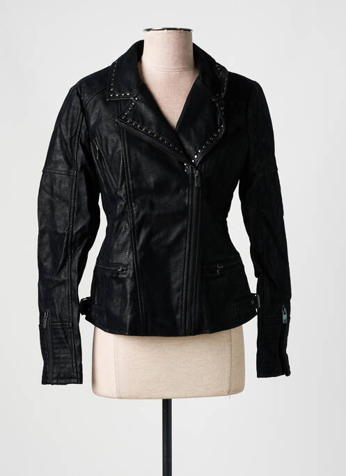 Veste casual col tailleur noir SALSA femme