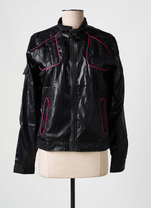 Veste casual poches noir LE TEMPS DES CERISES femme