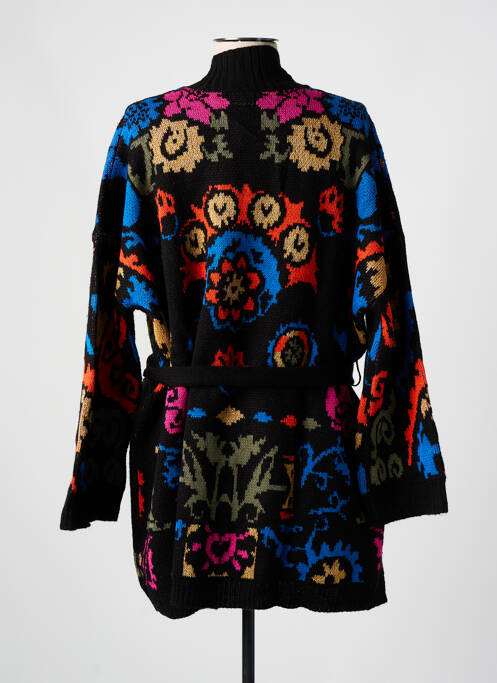 Gilet manches longues noir DESIGUAL femme