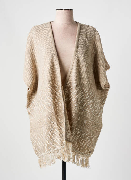 Gilet manches courtes beige SALSA pour femme