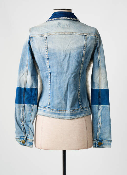 Veste casual bleu DESIGUAL pour femme