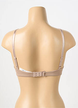 Soutien-gorge tissage dentelle haut soutien-gorge emboitant marron TRIUMPH femme