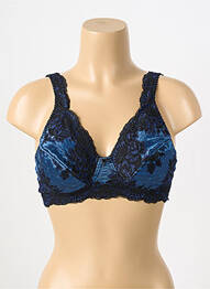 Soutien-gorge sans armature haut soutien-gorge emboitant noir MANAÏS femme