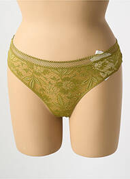 Culotte broderie vert SIMONE PERELE femme