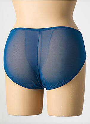 Culotte haute stretch bleu ELOMI femme