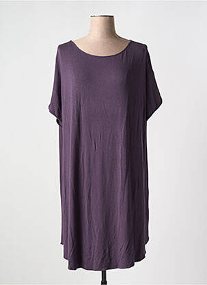 Chemise de nuit stretch violet LINGERIE ELIZABETH femme