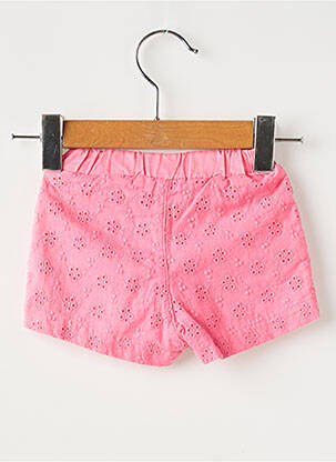 Short poches taille ajustable rose PETIT BATEAU fille