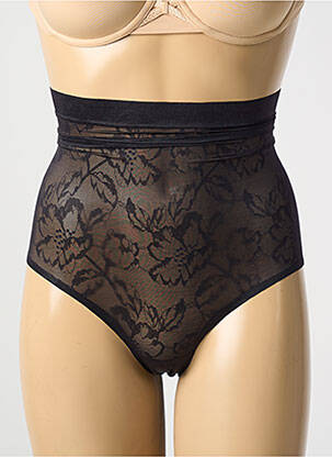 Culotte gainante légère et transparente noir BYE BRA femme