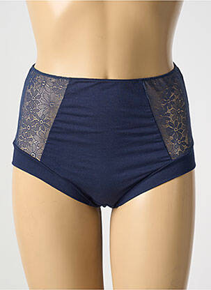 Culotte haute légère et transparente bleu IMPETUS femme