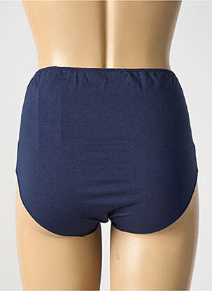 Culotte haute légère et transparente bleu IMPETUS femme