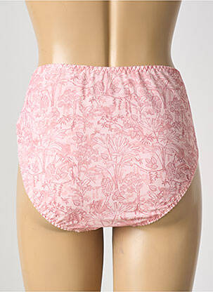 Culotte haute tissage satiné rose ELOMI femme
