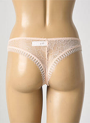 Tanga stretch rose SIMONE PERELE femme