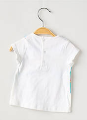 T-shirt blanc TUC TUC pour fille seconde vue