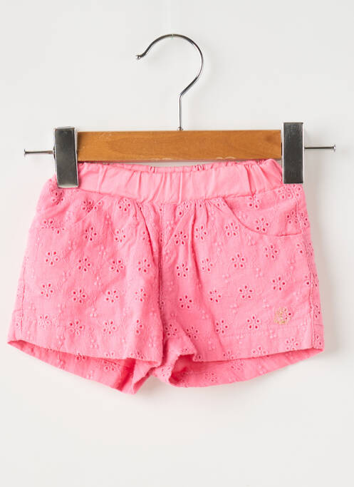 Short rose PETIT BATEAU pour fille